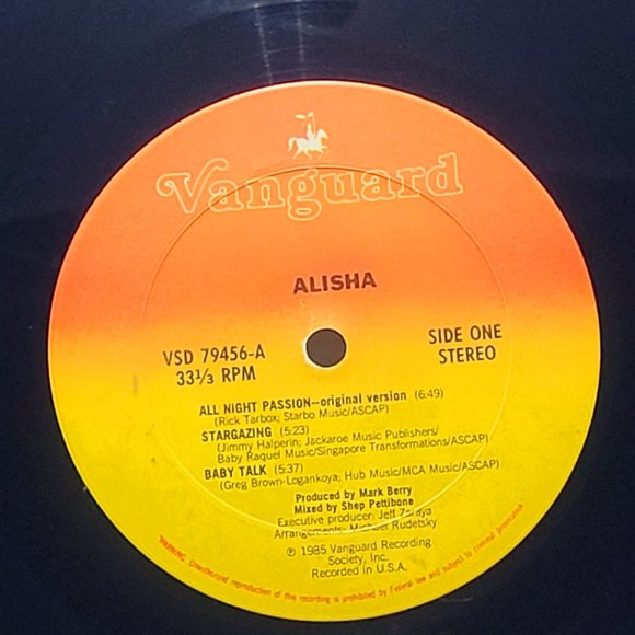 Alisha - Alisha (LP, Album) - Picture 8 of 12